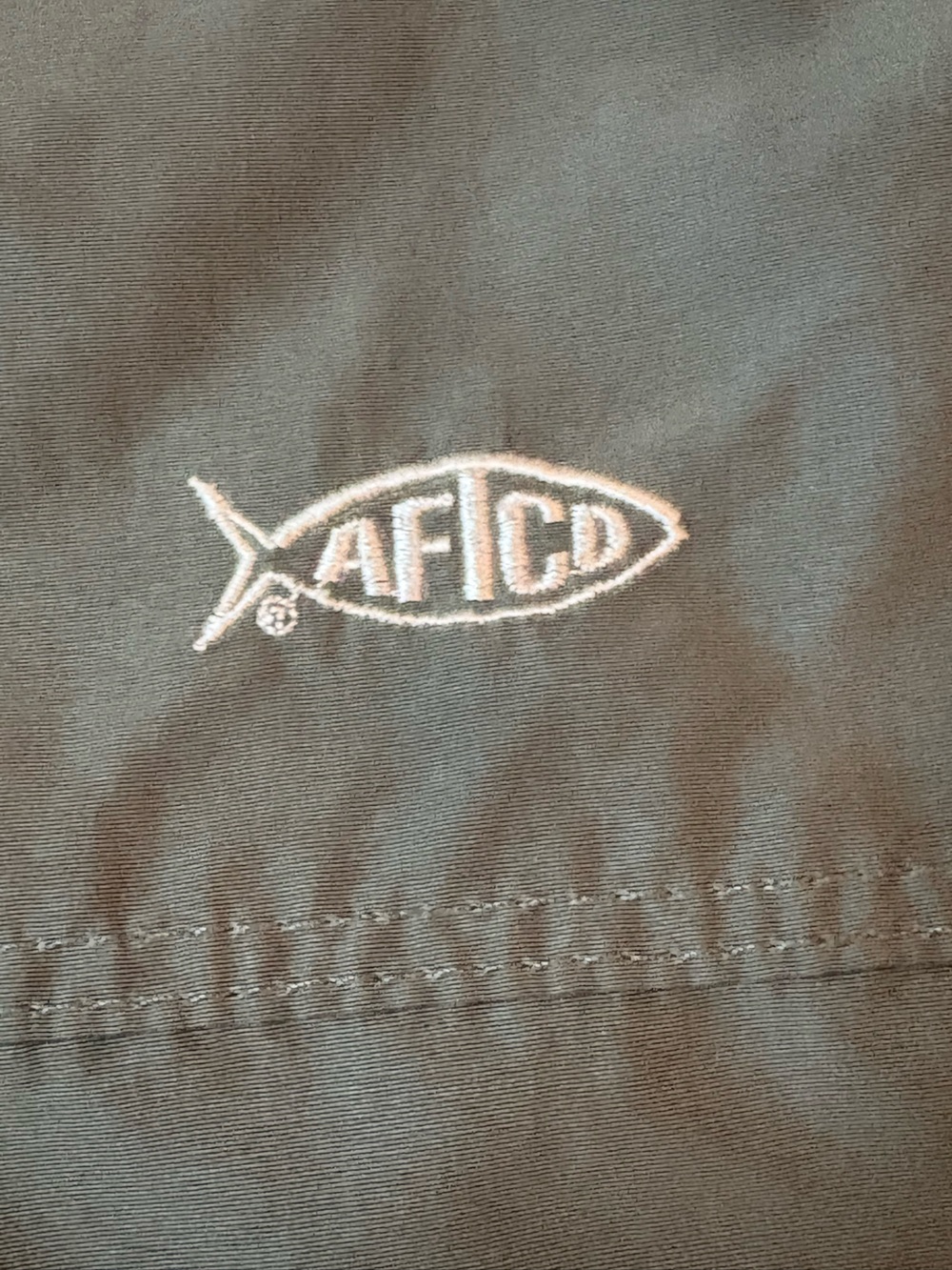 AFTCO Men's Grey Green Cargo Shorts - Picture 3 of 4